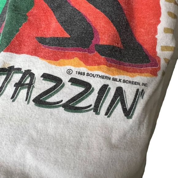 VTG 1993 New Orleans We Be Jazzin T Shirt XXL - Picture 3 of 4